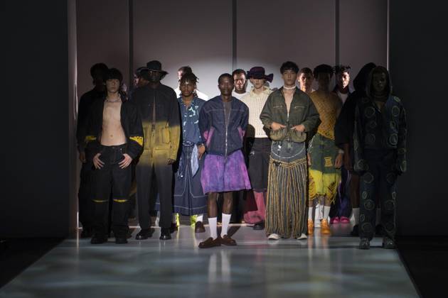 South African Fashion Week in Johannesburg, Insyd Owt Creatives Modenschau