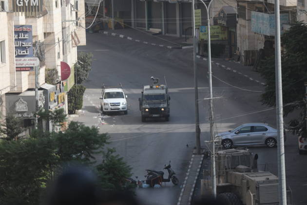 Middle East conflict: Israeli security forces on duty in the West Bank