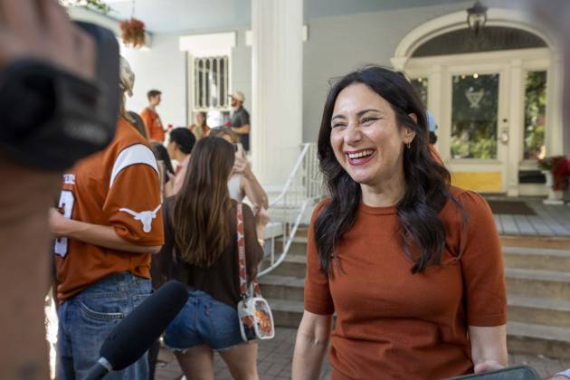 USA, Zwischenwahlen, Gina Hinojosa Wahlkampf in Texas