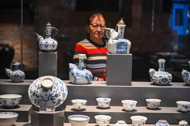 Arts, neu eröffnete Porzellanaustellung in Istanbul