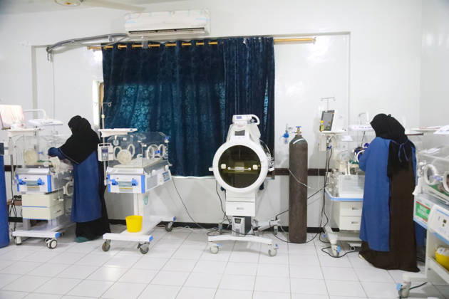 Jemen, Eindrücke aus Krankenhaus in Taiz