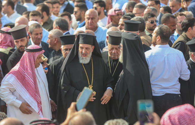 Jordan: Memorial service in Karak for the victims of the attack on Hamud Church