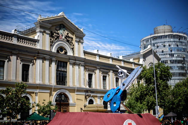 Chile, Karneval für die öffentliche Bildung in Santiago de Chile