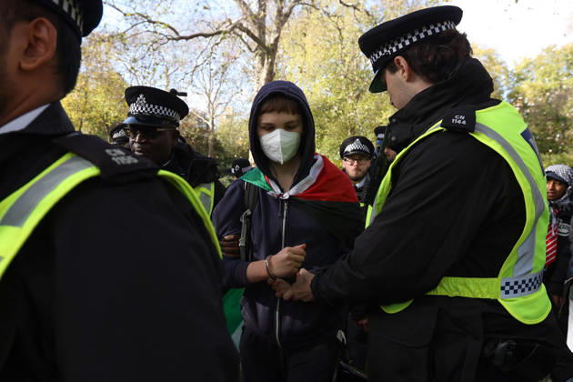 Großbritannien, Gen-Z-Protest gegen hohe Lebenshaltungskosten in London