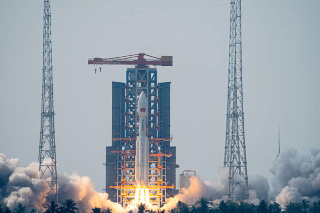 China, Raketenstart in Wenchang