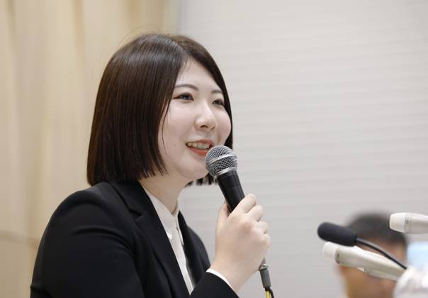Japan: Tomoka Nishiyama holds a press conference in Tokyo as the first female number one in shogi