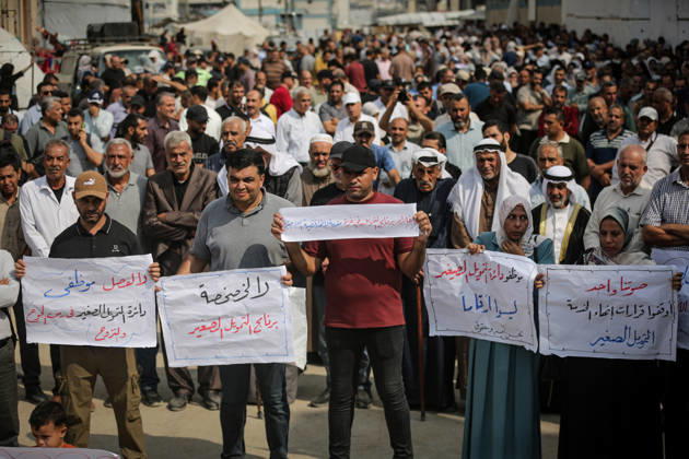 Gaza: Palestinians march in support of the UN Relief and Works Agency (UNRWA) in Gaza City