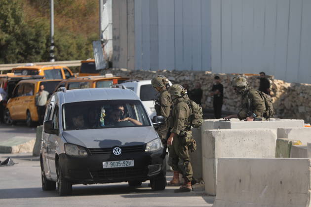 The Middle East conflict, deployment of Israeli soldiers in Hebron