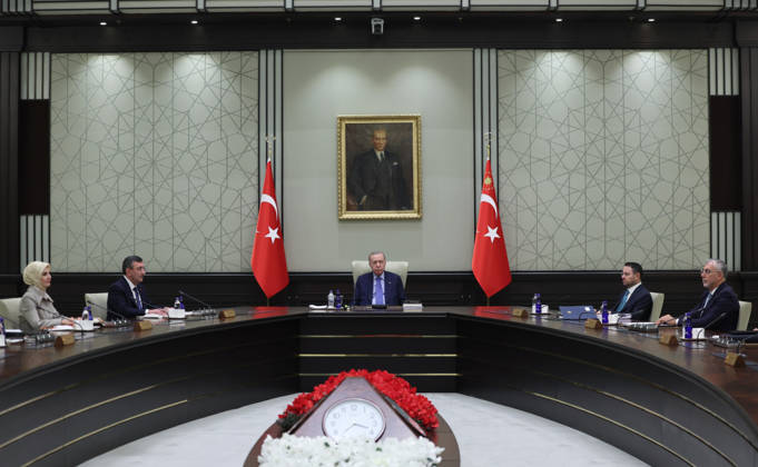 Turkey, meeting with President Recep Tayyip Erdogan in Ankara