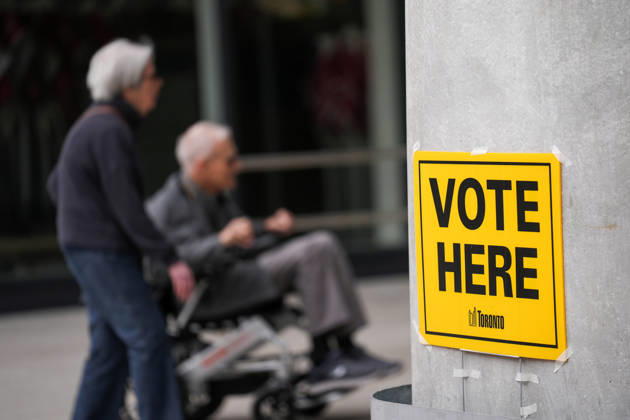 Canada, local elections in Toronto