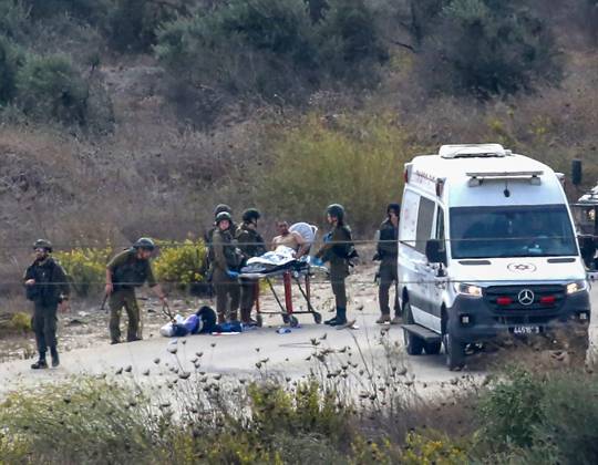 Middle East conflict, West Bank, Palestinian teenager injured by Israeli gunfire near Nablus