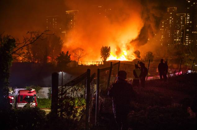 South Korea: Major fire at Seoul’s last shanty town