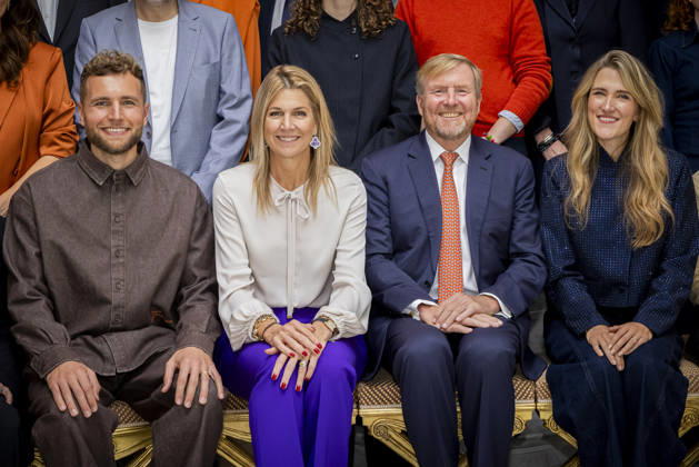 Royals, King Willem-Alexander and Queen Maxima of the Netherlands, the ‘Uitblinkerslunch’ in The Hague