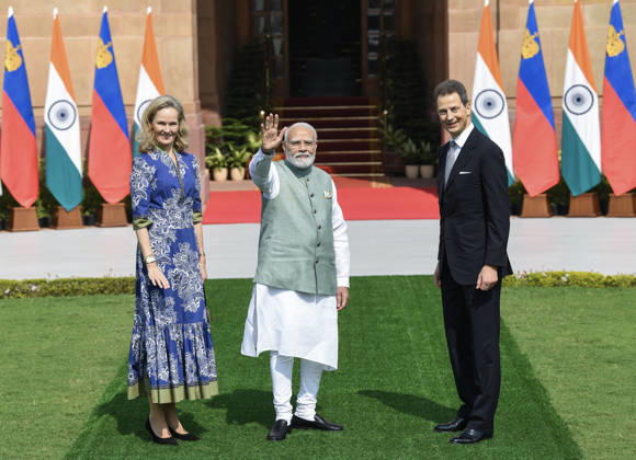 Royals: Alois von und zu Liechtenstein visits India