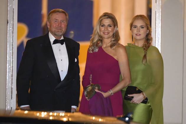 Royals: The Dutch Royal Family hosts a dinner for members of the Council of State in The Hague