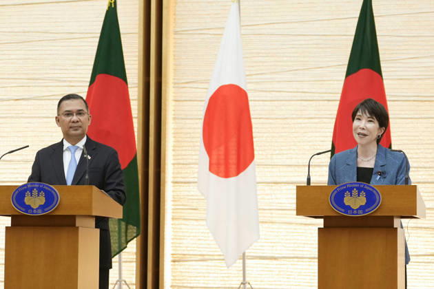 Japan: Sanae Takaichi meets Tarique Rahman in Tokyo