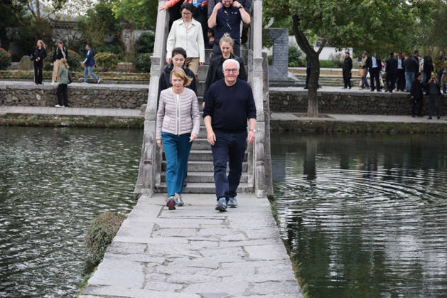 China, visit by Frank-Walter Steinmeier