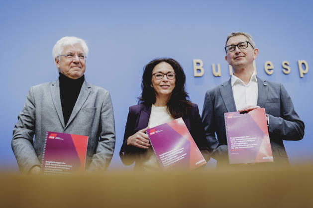 Berlin, BPK, Presentation of the recommendations of the DGB Pensions Commission