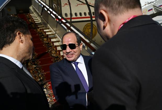 Moscow: Abd al-Fattah as-Sisi arrives in Russia