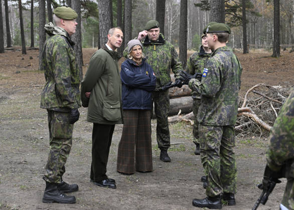 Royals, the Duke and Duchess of Edinburgh, Edward and Sophie, visit Finland