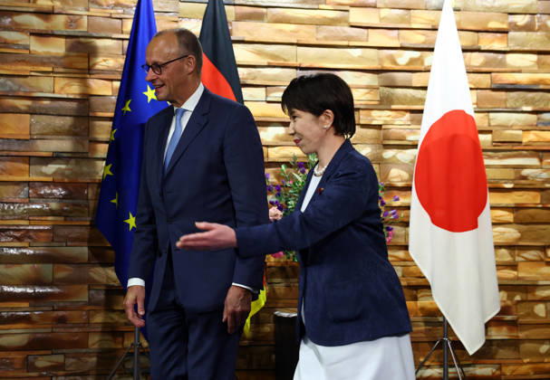 Japan, Friedrich Merz in Tokyo