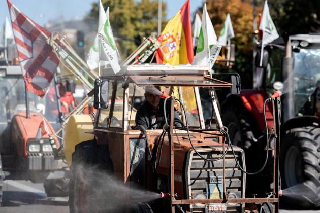 Spain: Farmers’ protest in Madrid