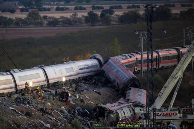 Spain, train crash near Toledo