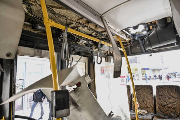 War in Ukraine: Drone attack on a bus in Zaporizhzhia
