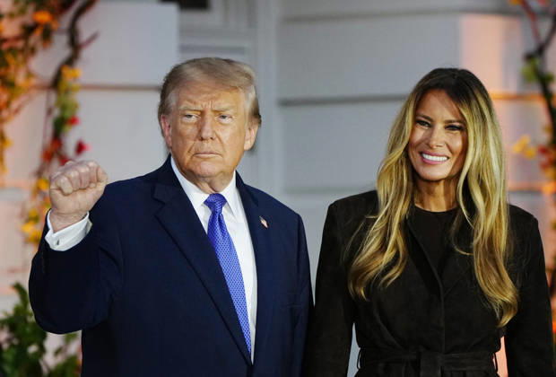 USA, Halloween-Event mit Donald Trump im Weißen Haus in Washington DC