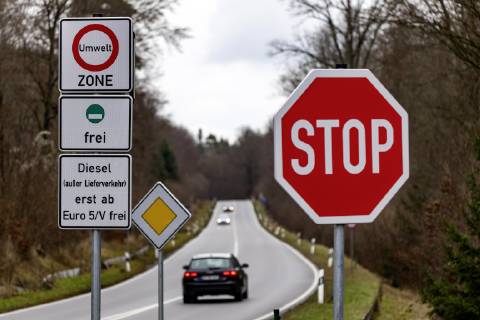 Stuttgart, references to diesel driving ban starting from Euro 5 V