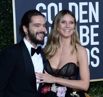 Golden Globe Awards - Heidi Klum and Tom Kaulitz
