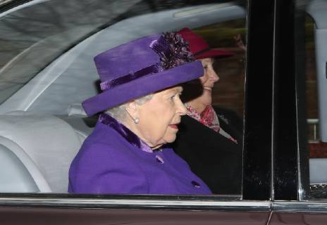 Great Britain, Royals attend church service in Sandringham
