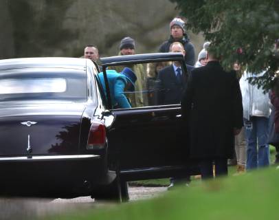 Great Britain, Royals attend church service in Sandringham