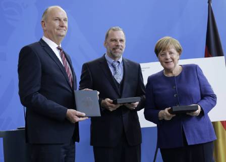 Berlin, Presentation of the 2-Euro commemorative coin 2019 Bundesrat