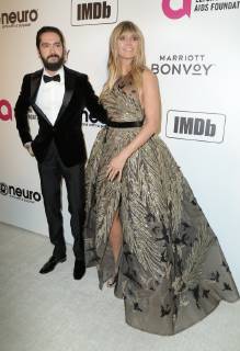 Oscars 2019 - Heidi Klum and Tom Kaulitz at the Elton John Viewing Party