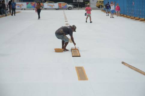 Preparations for the Rio de Janeiro Carnival 2019