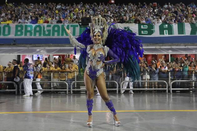 Correction: Four pictures from Sao Paulo - Carnival in Rio de Janeiro