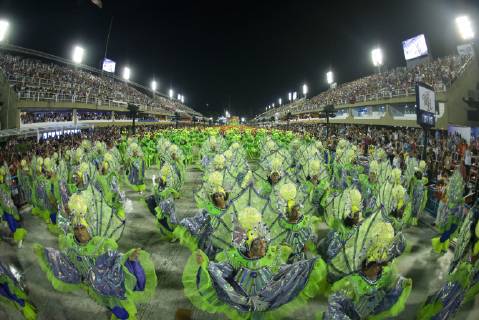 Brazil, Carnival in Rio de Janeiro