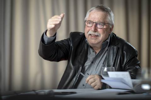Wolf Biermann wirft Netanjahu Antisemitismus vor, Archivbilder