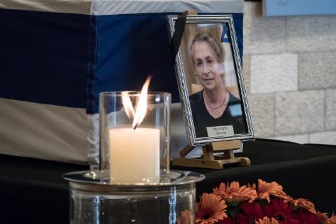 Israel, Memorial Service of Nechama Rivlin, wife of the President of the Republic in Jerusalem