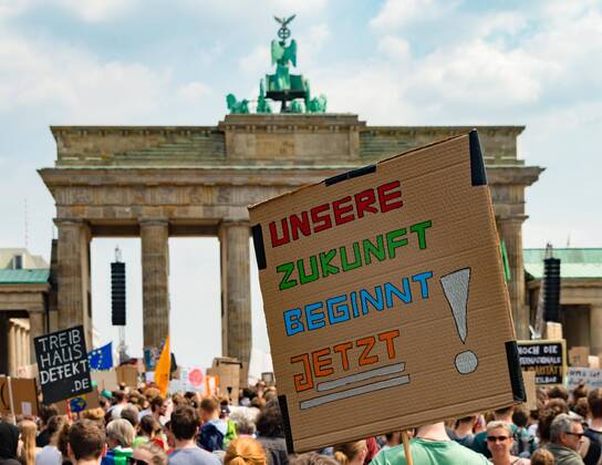 Fridays for Future Global Climate Strike on September 20 in Berlin - Archive Material -