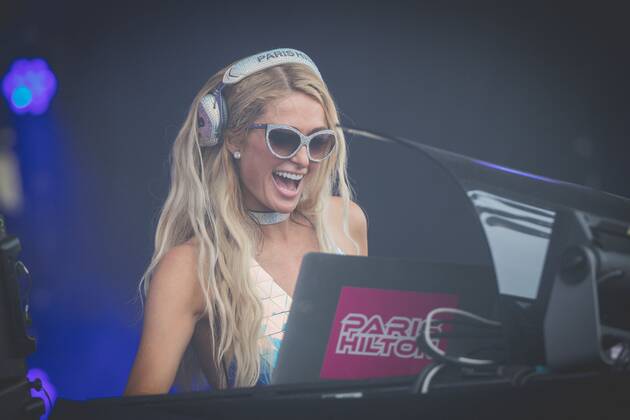 Tomorrowland in Belgium - Paris Hilton