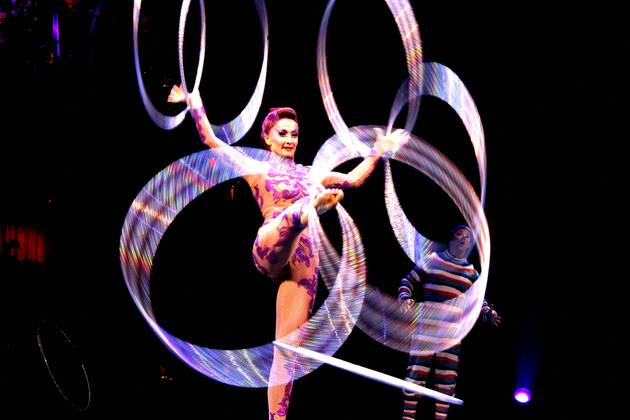Spain, Cirque du Soleil Kooza Premiere in Gijon