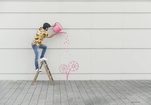 IMAGO Creative, Lifestyle, Inspiration, Kunst mit Blumen