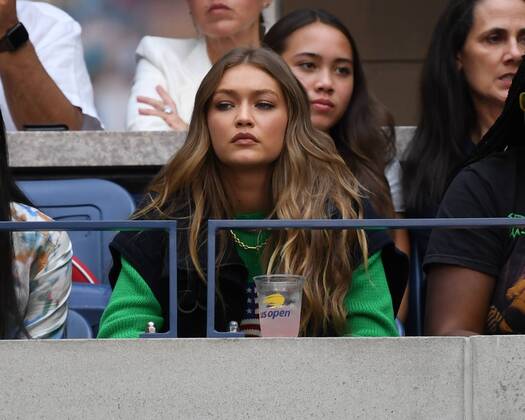 Prominent spectators at the Tennis US Open in New York
