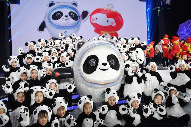 Peking 2022, Präsentation der Maskottchen