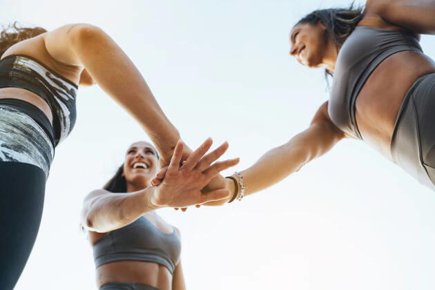 IMAGO Creative, Lifestyle, gemeinsames Workout