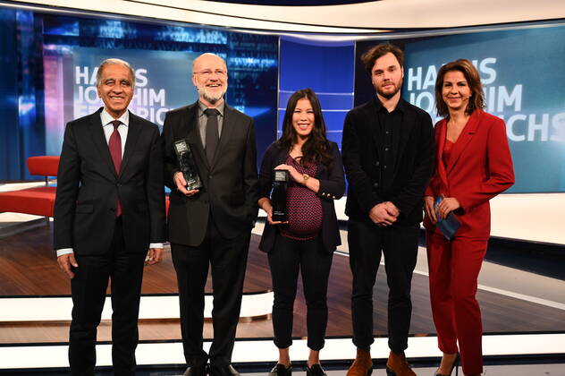 Verleihung des Hanns-Joachim-Friedrichs-Preis für Fernsehjournalismus in Köln