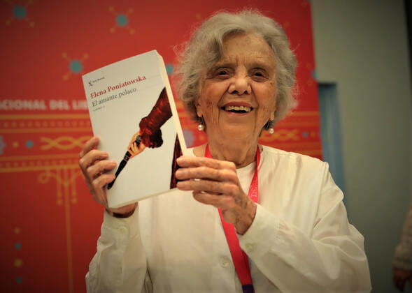 Mexico, author Elena Poniatowska presents new book