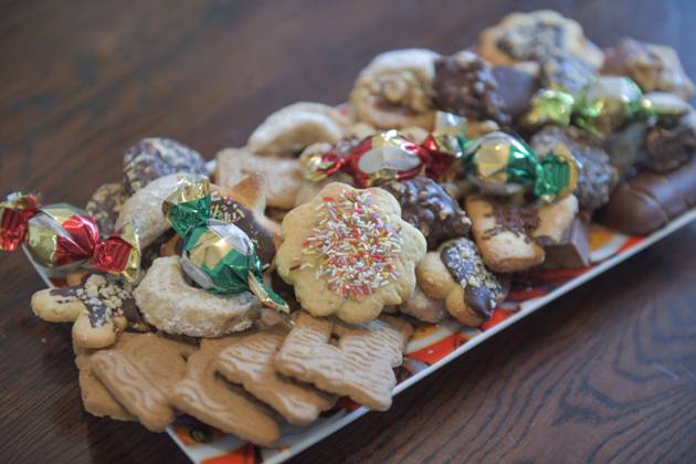 IMAGO Creative, Weihnachten, Food, Bunter Weihnachtsteller